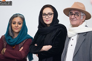 تصاویر حبیب رضایی, کامبوزیا پرتوی و همسرش در نمایشگاه عکس نیکی کریمی