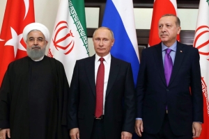 حرکت عجیب اردوغان تا بین پوتین و روحانی بایستد