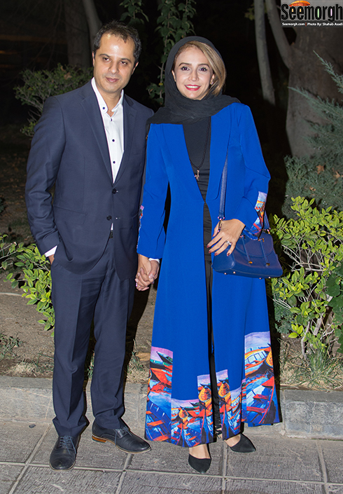 شبنم قلی خانی و همسرش شبنم قلی خانی و همسرش