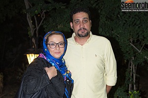 عکس لاله صبوری و همسرش, الهام پاوه نژاد و نگین صدق گویا در اکران پریناز