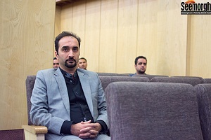 تصاویر داریوش فرهنگ, داریوش اسدزاده و نیما کرمی در مجلس ترحیم نادر گلچین