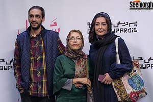 تصاویر شقایق فراهانی و پسر و مادرش, محمد نادری و سروش صحت در اکران شنل
