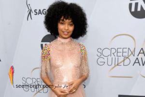 یارا شهیدی کنار لیدی گاگا و چهره های مشهور در فرش قرمز SAG Awards 2019