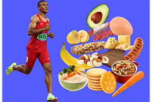 تغذیه مناسب برای ورزشکاران حرفه ای