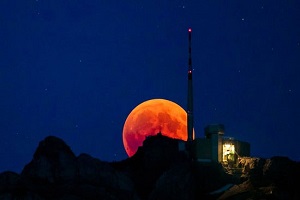 ماه گرفتگی دوشنبه، ۹ دقیقه خسوف برای تهرانی‌ها