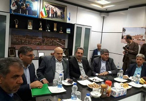 پذیرایی لاکچری شهرداری تهران از استاندار +عکس