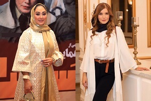 الهام حمیدی و همسرش، متین ستوده و پانته آ بهرام و ... در مراسم اکران + عکس