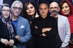 عکس های مهدی پاکدل، هنگامه قاضیانی، رویا تیموریان و مسعود رایگان در 