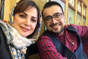 سلفی سپند امیر سلیمانی با خواهر و خواهرزاده اش