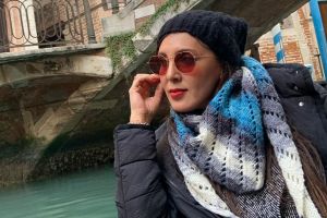 تیپ و چهره لیلا بلوکات در سفرش به ایتالیا