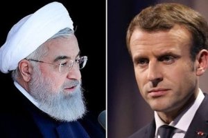 روحانی به مکرون : مذاکرات اخیر گامی به جلو است