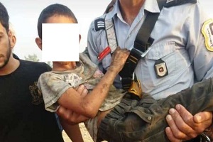 دستگیری مادری که کودک خود را به چاه انداخت