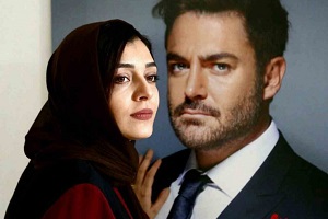 رضا گلزار، ساره بیات و منوچهر هادی در پشت صحنه عاشقانه 2 + عکس