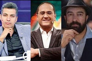 رامبد جوان، مجید صالحی و عادل فردوسی پور پشت چراغ قرمز تلویزیون! + عکس