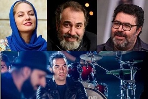 مهناز افشار و فرهاد اصلانی در فیلمی برای عاشقان استقلال و فوتبال + عکس