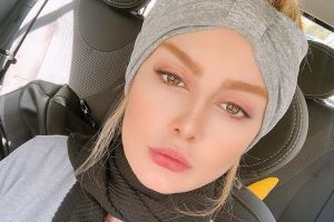 تیپ و چهره سحر قریشی درحال خوردن دمنوش! عکس