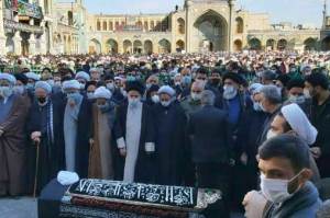 پیکر مصباح یزدی در قم آرام گرفت