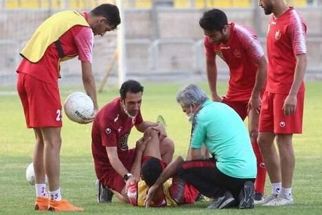 ستاره بی حاشیه پرسپولیس رباط صلیبی پاره کرد؟!