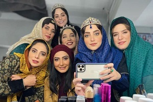 عکس سلفی در حرمسرای ناصرالدین شاه 