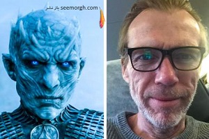 مراحل گریم حرفه ای ریچارد بریک در بازی تاج و تخت Game Of Thrones + عکس
