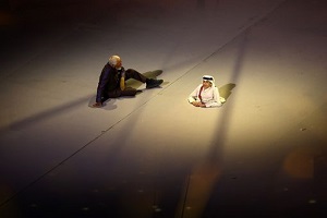 بازیگر مشهور در افتتاحیه جام جهانی 2022 + عکس