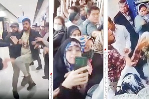 اعتراض به آمران به معروفی که فرد بی حجاب را کتک زدند 
