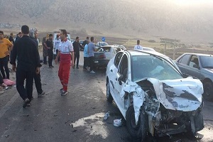 یک تصادف در لرستان ۴ کشته به جای گذاشت