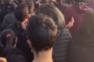 تنش در مراسم چهلم غزاله چلاوی و مهسا موگویی