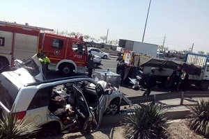 تصادف مرگبار در بزرگراه آزادگان 