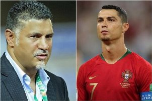 پست علی دایی در اینستاگرام برای رونالدو بخاطر رکوردشکنی اش! عکس