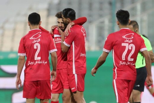 برد ارزشمند پرسپولیس مقابل نساجی با درخشش عبدی