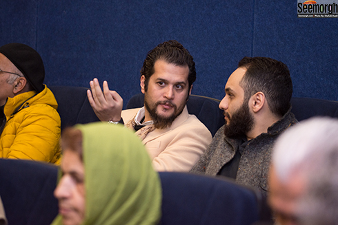 سیاوش خیرابی در اکران خصوصی آذر