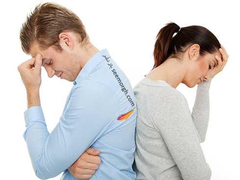 اغلب اوقات باهم بحث می کنید اغلب اوقات باهم بحث می کنید