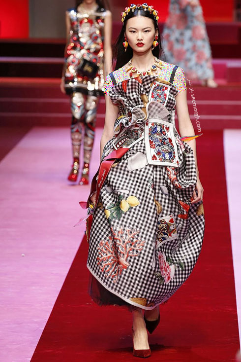 کلکسیون جدید دولچه اند گابانا Dolce&Gabbana با الهام از دنیای خوراکی ها - عکس شماره 6 کلکسیون جدید دولچه اند گابانا Dolce&Gabbana با الهام از دنیای خوراکی ها - عکس شماره 6