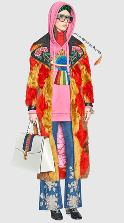 پالتو زنانه گوچی Gucci برای پاییز 2017 - مدل شماره 1 پالتو زنانه گوچی Gucci برای پاییز 2017 - مدل شماره 1