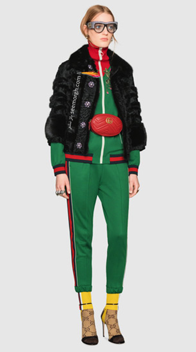 پالتو زنانه گوچی Gucci برای پاییز 2017 - مدل شماره 8 پالتو زنانه گوچی Gucci برای پاییز 2017 - مدل شماره 8