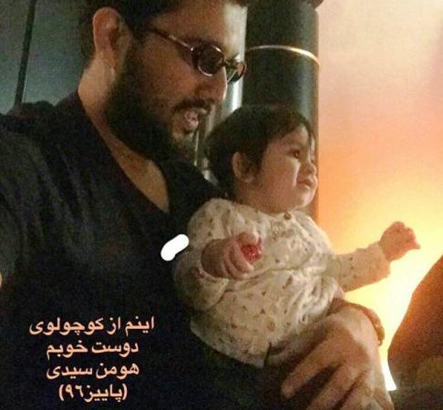 نیل سیدی در کنار حامد بهداد نیل سیدی در کنار حامد بهداد
