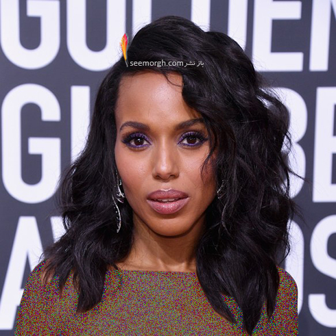 مدل مو کری واشینگتون Kerry Washington در گلدن گلوب 2018 Golden Globe مدل مو کری واشینگتون Kerry Washington در گلدن گلوب 2018 Golden Globe