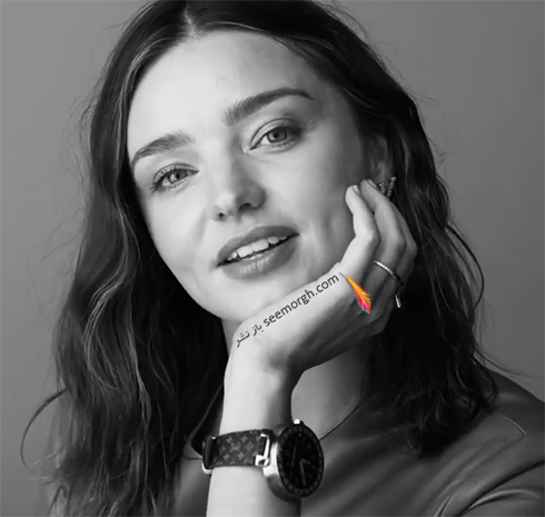 میراندا کر Mirranda Kerr در کمپین تبلیغاتی ساعت هوشمند لویی ویتون Louis Vuitton smartwatch - عکس شماره 1