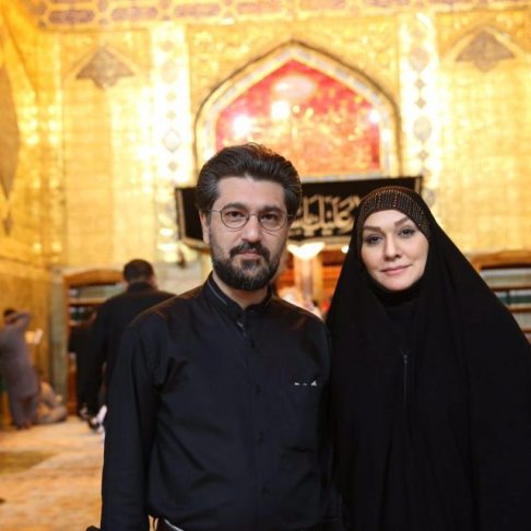 امیرحسین مدرس و همسرش بهار بهاردوست امیرحسین مدرس و همسرش بهار بهاردوست