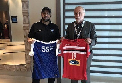 پیراهن پرسپولیس و الهلال پیراهن پرسپولیس و الهلال