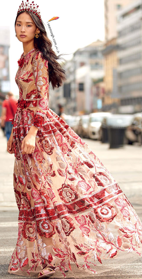 مدل پیراهن دولچه و گابانا Dolce & Gabbana برای نوروز 97 ( بهار 2018 ) - مدل شماره 2 مدل پیراهن دولچه و گابانا Dolce & Gabbana برای نوروز 97 ( بهار 2018 ) - مدل شماره 2