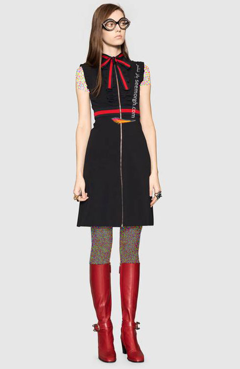 مدل لباس زنانه گوچی Gucci برای نوروز 97 ( بهار 2018 ) - عکس شماره 1 مدل لباس زنانه گوچی Gucci برای نوروز 97 ( بهار 2018 ) - عکس شماره 1