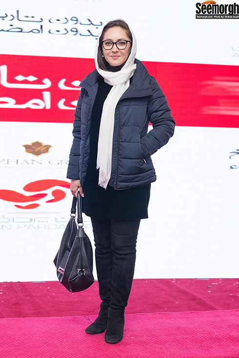  نیکی کریمی در اکران خصوصی بدون تاریخ بدون امضا