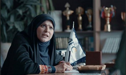 سحر دولتشاهی در فیلم عرق سرد سحر دولتشاهی در فیلم عرق سرد