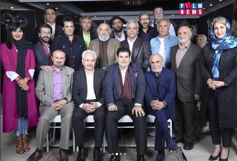 تولد مهران مدیری با حضور جمعی از هنرمندان