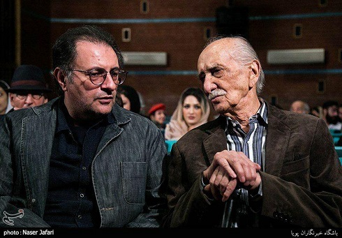 داریوش اسد زاده و علی دهکردی در نمایشگاه عکس چهرههای نمایش ایران داریوش اسد زاده و علی دهکردی در نمایشگاه عکس چهرههای نمایش ایران