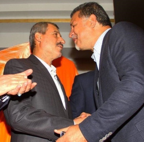 روبوسی علی دایی و محمد مایلی کهن