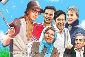 کارتون روز: سلفی مرتضی پاشایی, هادی نوروزی و... در بهشت!