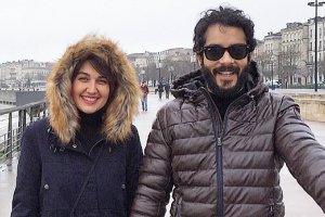 دلنوشته عاشقانه ساعد سهیلی برای همسرش گلوریا هاردی! عکس